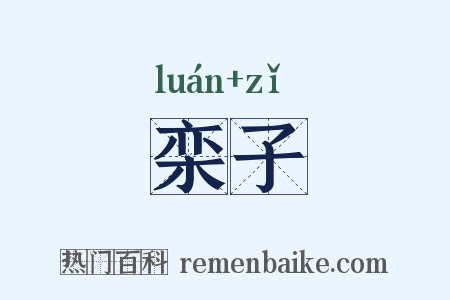 栾子是什么意思的图片